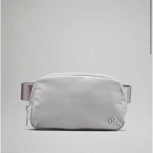 WEEKEND PRICE & SAME DAY SHIPPING- Lululemon Everywhere Belt Bag- Silver Drop